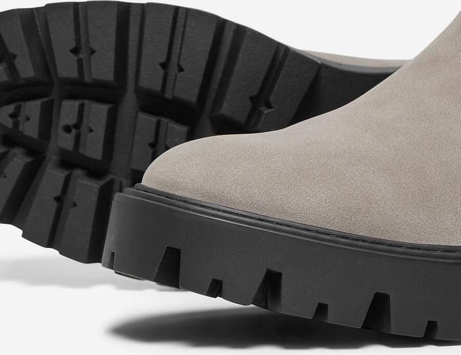 ONLY Chelsea boots 'ONLBETTY' greige zwart - Foto 4