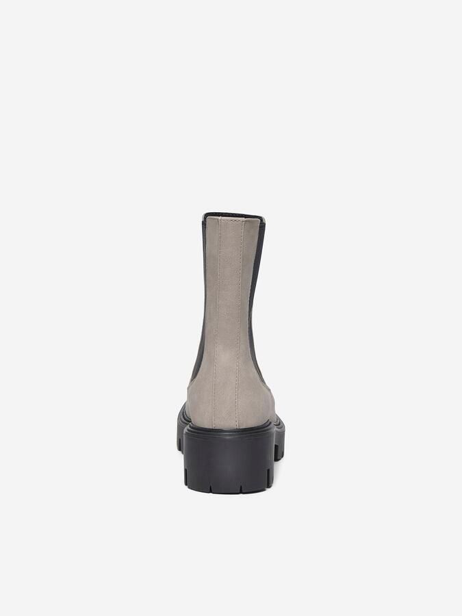 ONLY ONLBETTY-1 NUBUCK PU BOOT NOOS Dames Laars grijs - Foto 4