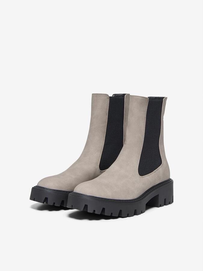 ONLY ONLBETTY-1 NUBUCK PU BOOT NOOS Dames Laars grijs - Foto 5