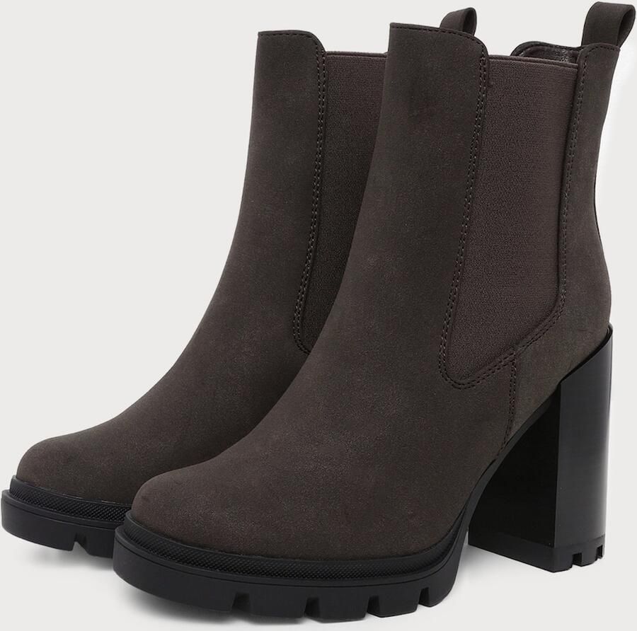 ONLY Chelsea boots 'ONLBRAVE' donkerbruin - Foto 2