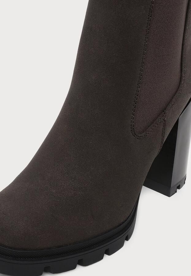 ONLY Chelsea boots 'ONLBRAVE' donkerbruin - Foto 4
