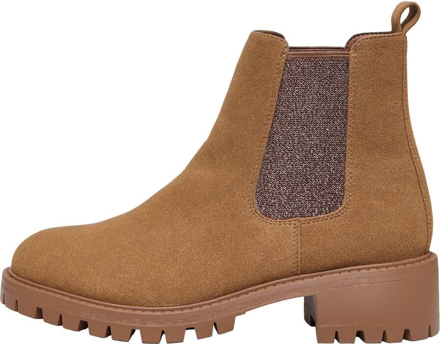 ONLY Chelsea boots 'ONLZoe' cognac