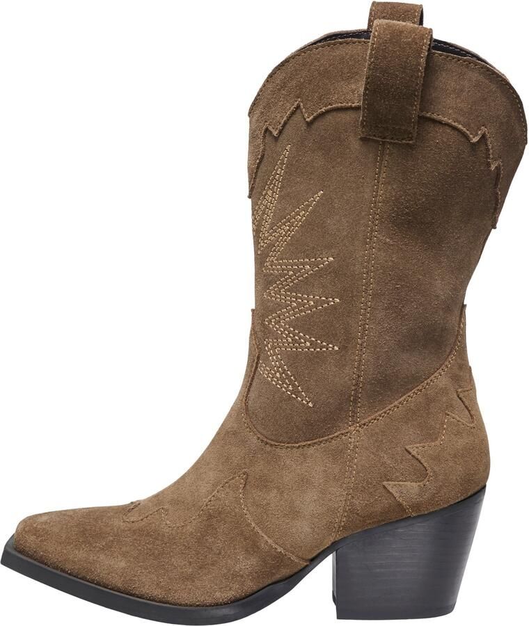ONLY Cowboylaarzen 'ONLEVA' brokaat