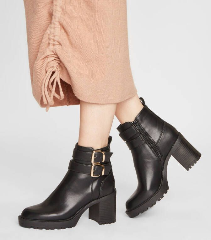 ONLY ONLBARBARA-14 enkellaarzen met siergespen zwart - Foto 2