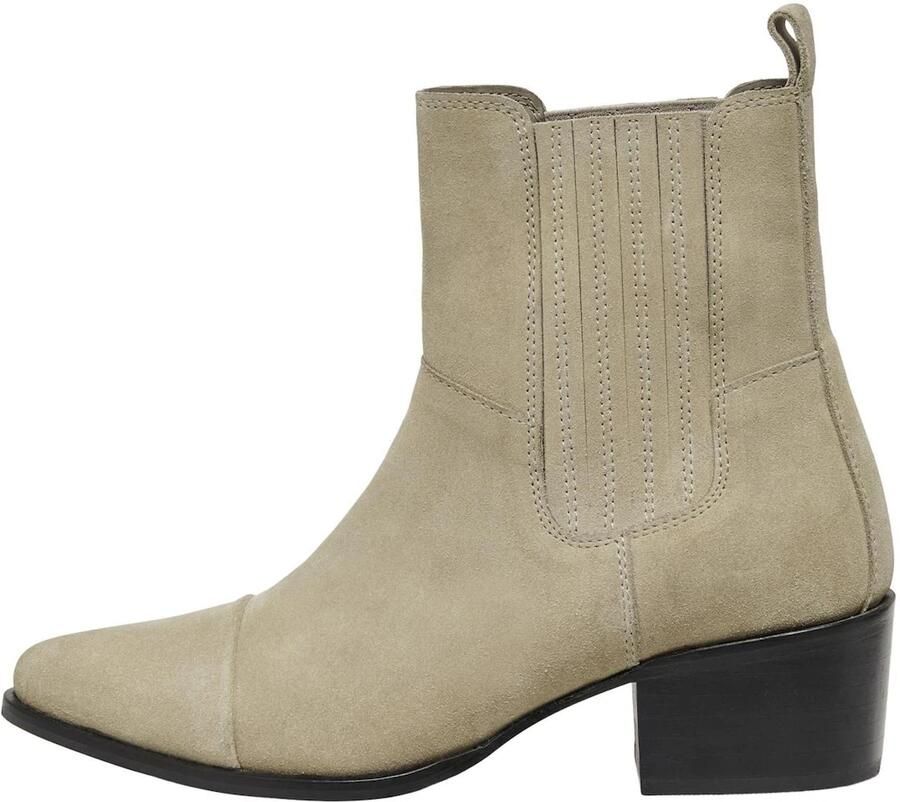 ONLY Laarzen beige zwart