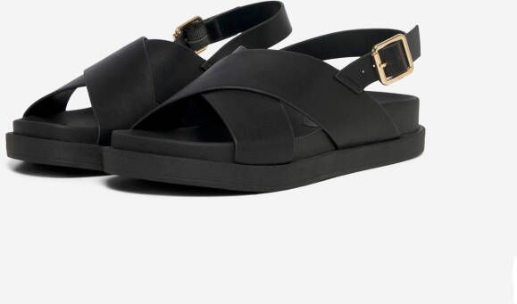ONLY Onlminnie-2 Pu Slingback Sandal Noos sandalen zwart - Foto 7