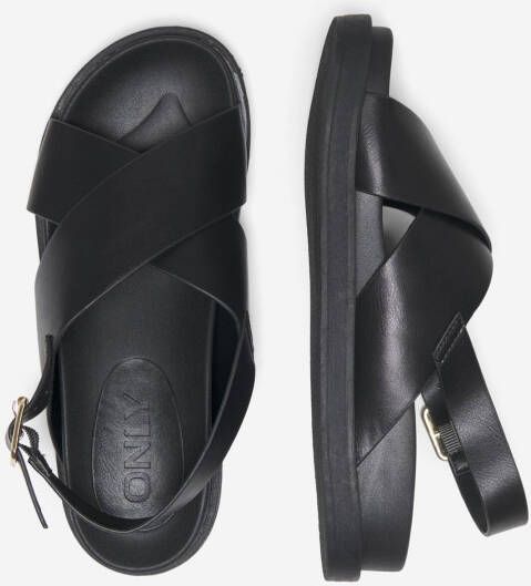 ONLY Onlminnie-2 Pu Slingback Sandal Noos sandalen zwart - Foto 5