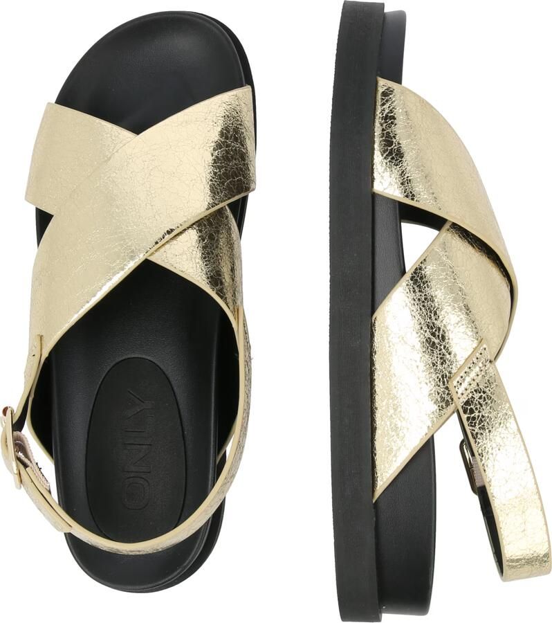 ONLY Onlminnie-2 Pu Slingback Sandal Noos sandalen goud - Foto 4