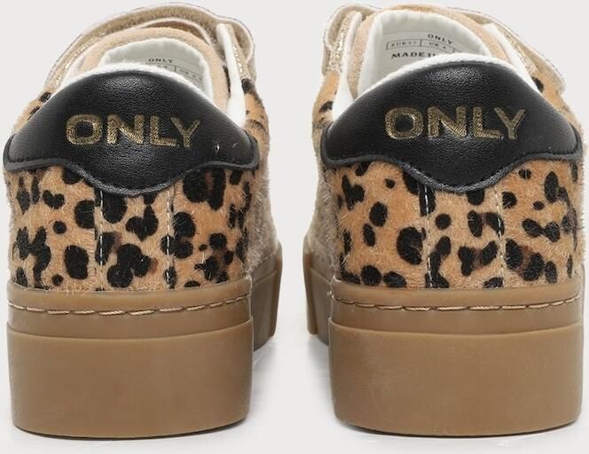 ONLY Sneakers laag 'ONLDONNA' beige crème bruin zwart - Foto 5
