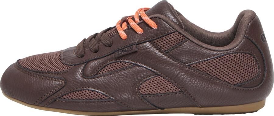 ONLY Sneakers laag 'ONLFRIDA' chocoladebruin