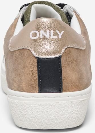 ONLY Sneakers laag 'ONLLEA' beige olijfgroen wit - Foto 6