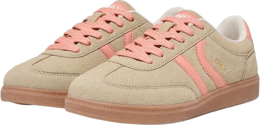 ONLY Sneakers laag 'ONLLydie' beige koraal - Foto 5