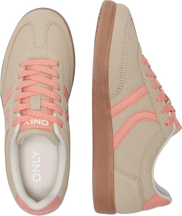 ONLY Sneakers laag 'ONLLydie' beige koraal - Foto 3