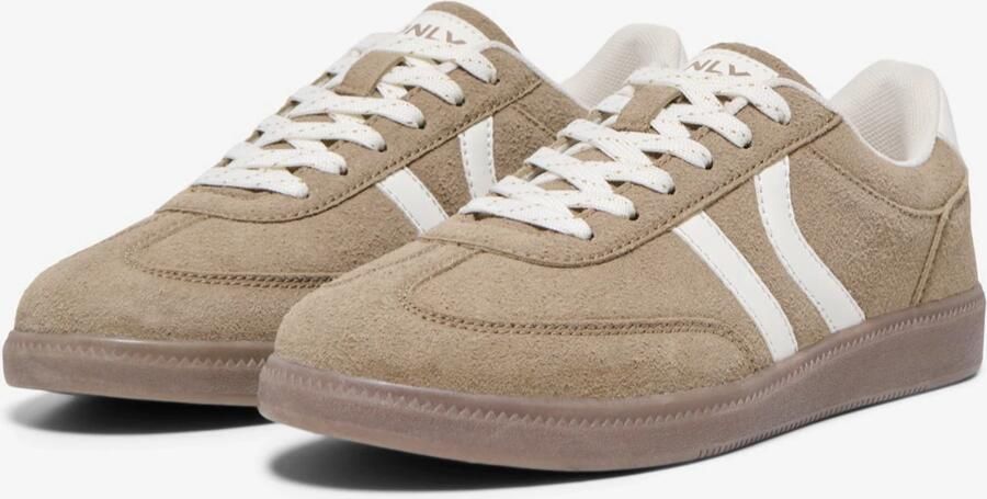 ONLY Sneakers laag 'ONLLydie' taupe wit - Foto 2
