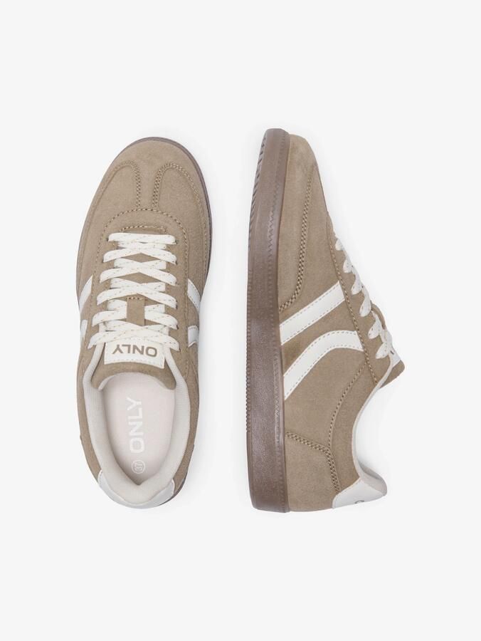 ONLY Sneakers laag 'ONLLydie' taupe wit - Foto 6