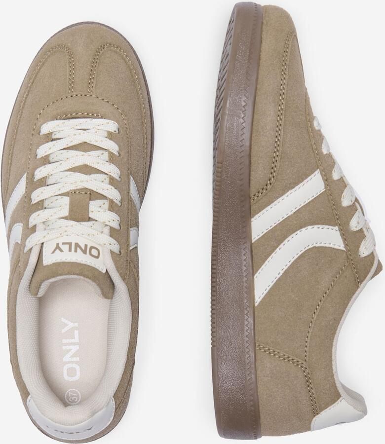 ONLY Sneakers laag 'ONLLydie' taupe wit - Foto 2