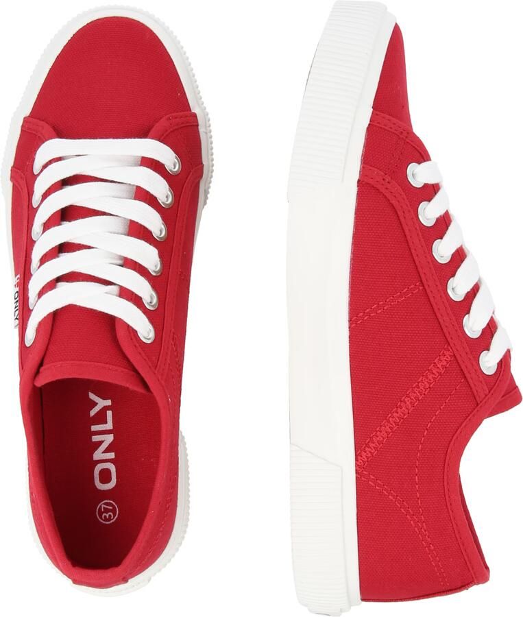 ONLY Sneakers laag 'ONLNICOLA' rood - Foto 2