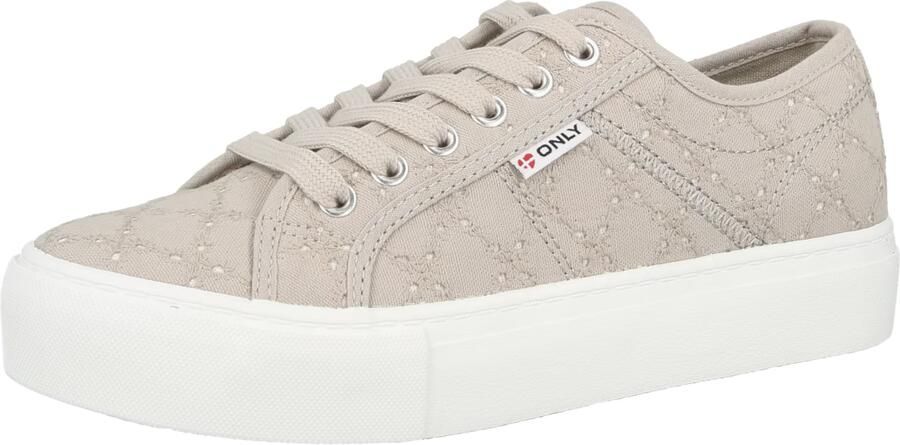 ONLY Sneakers laag 'ONLNOOM' stone grey