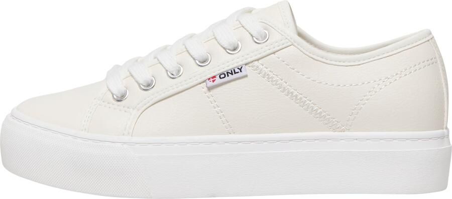 ONLY Onlnoomi Pu Platform Sneaker sneakers wit - Foto 4