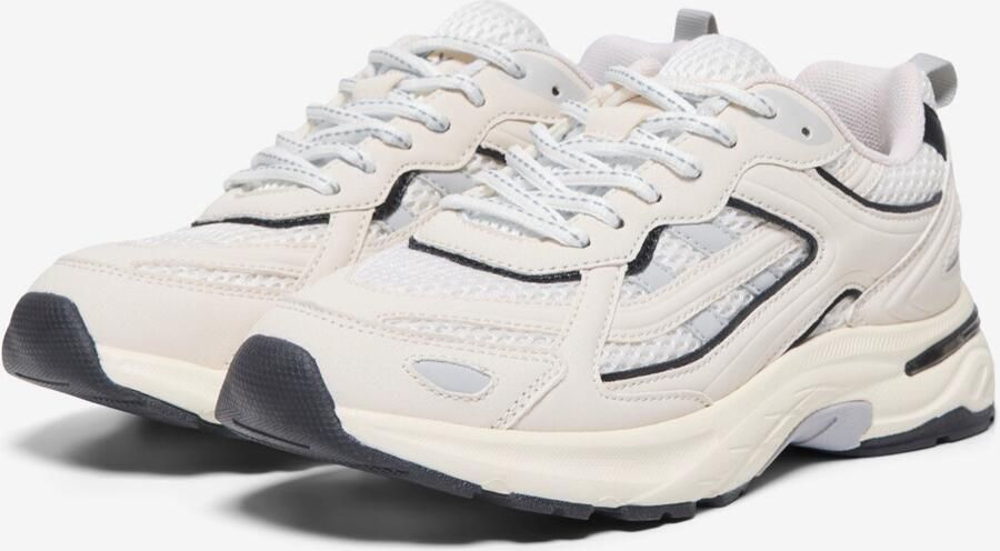 ONLY Sneakers laag 'ONLOLIVIA' lichtgrijs zwart wit natuurwit - Foto 4