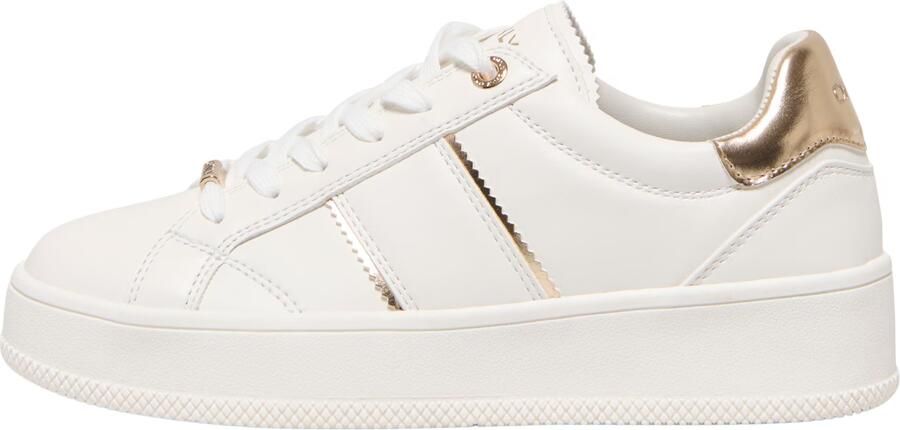 ONLY Sneakers laag 'ONLSKYLER-1' goud wit