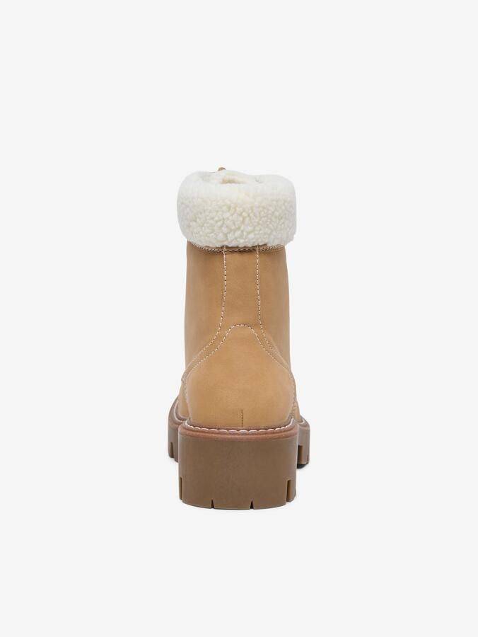 ONLY Veterlaarsjes 'ONLBETTY-11' crème camel - Foto 3