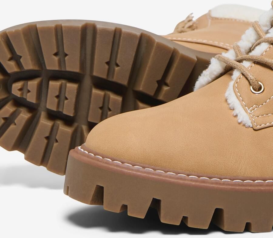 ONLY Veterlaarsjes 'ONLBETTY-11' crème camel - Foto 2
