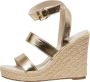 Only Sandalen ONLAMELIA-16 WEDGE SANDAL FOIL - Thumbnail 3