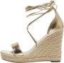 Only Sandalen ONLAMELIA-17 PU FOIL WRAP WEDGE HEEL - Thumbnail 3