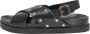 ONLY Onlminnie-15 Pu Studs Sandal sandalen zwart - Thumbnail 2