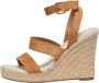 Only Bruine Sleehak Sandaal voor Vrouwen Brown Dames - Thumbnail 2