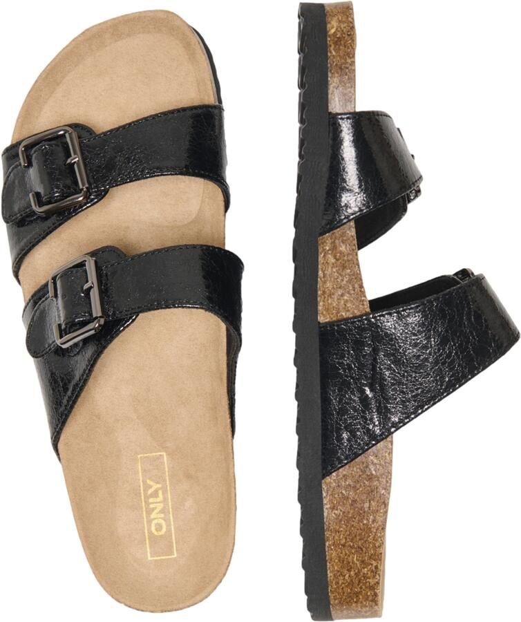 ONLY SHOES Muiltjes 'Maxi' zwart - Foto 4