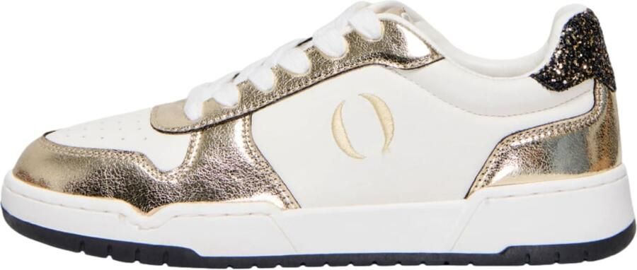 ONLY SHOES Sneakers laag 'Swift' bruin geel wit