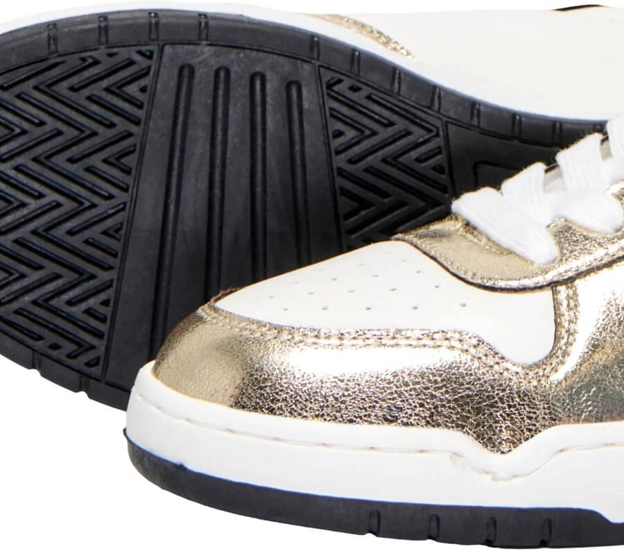 ONLY SHOES Sneakers laag 'Swift' bruin geel wit - Foto 2