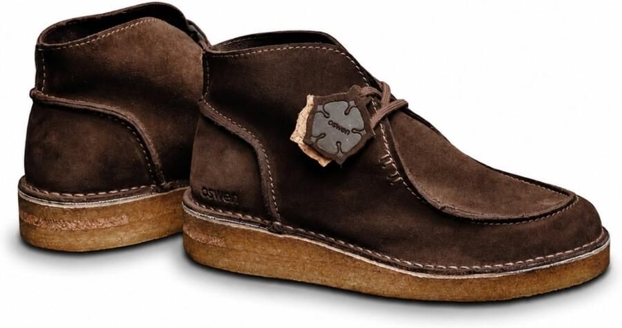 Oswen Veterlaarzen 'Ewaldi Suede Boot' donkerbruin - Foto 5
