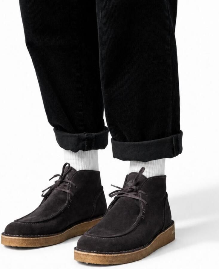 Oswen Veterlaarzen 'Ewaldi Suede Boot' donkerbruin - Foto 3