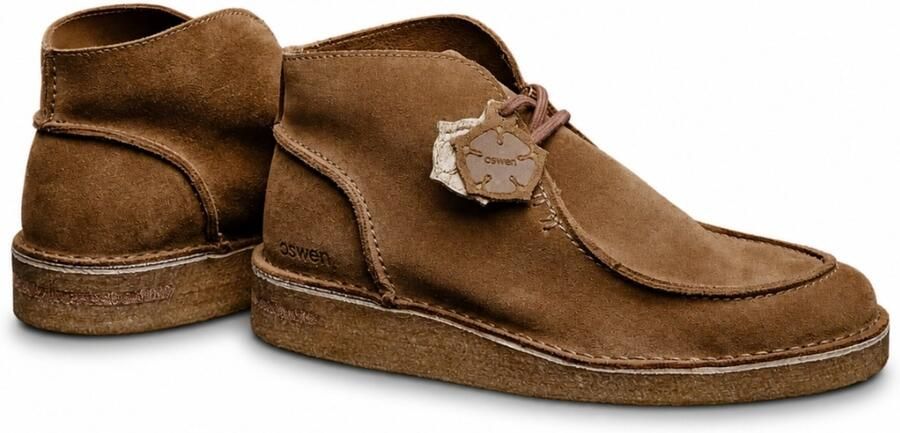 Oswen Veterlaarzen 'Ewaldi Suede Boot' kastanjebruin - Foto 6