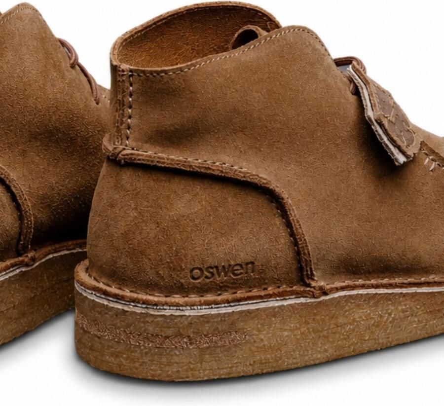 Oswen Veterlaarzen 'Ewaldi Suede Boot' kastanjebruin - Foto 2