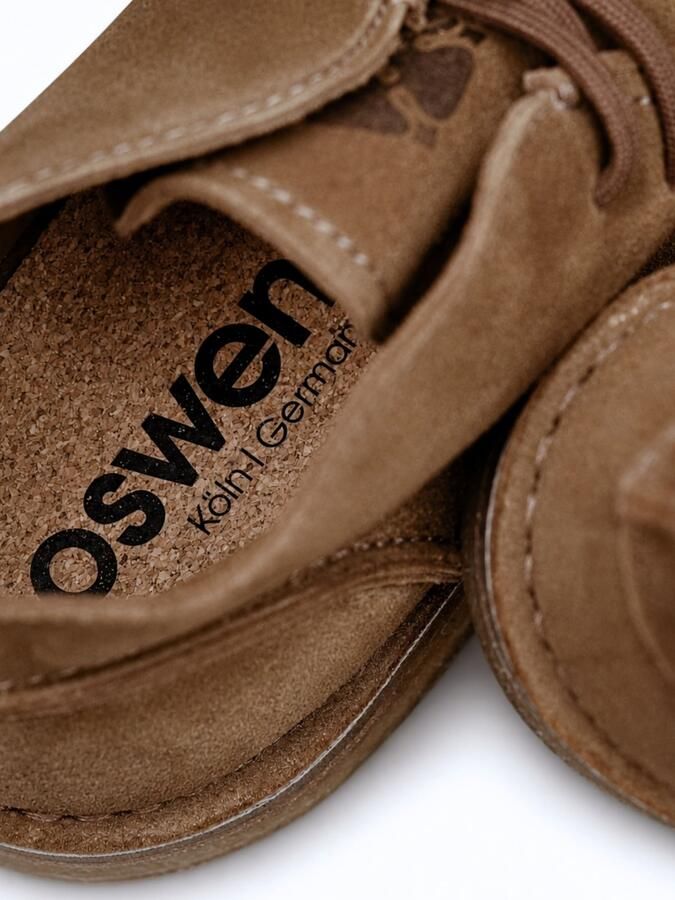 Oswen Veterlaarzen 'Ewaldi Suede Boot' kastanjebruin - Foto 4