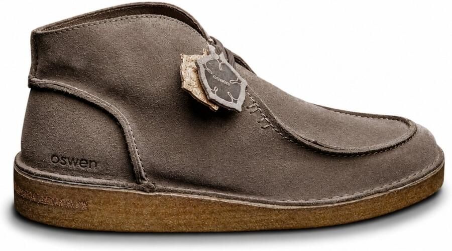 Oswen Veterlaarzen 'Ewaldi Suede Boot' taupe