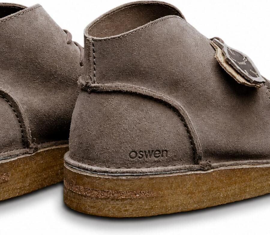 Oswen Veterlaarzen 'Ewaldi Suede Boot' taupe - Foto 2
