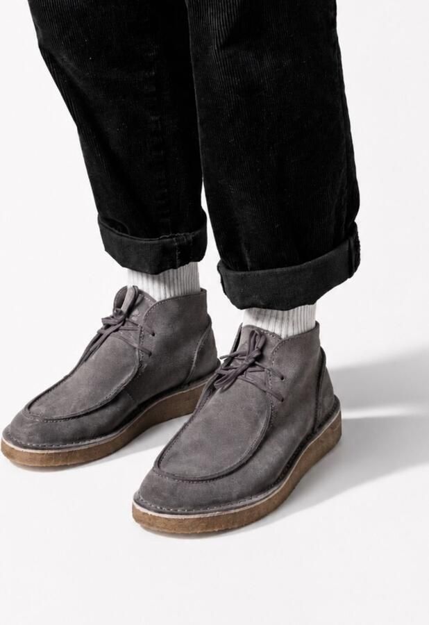 Oswen Veterlaarzen 'Ewaldi Suede Boot' taupe - Foto 4