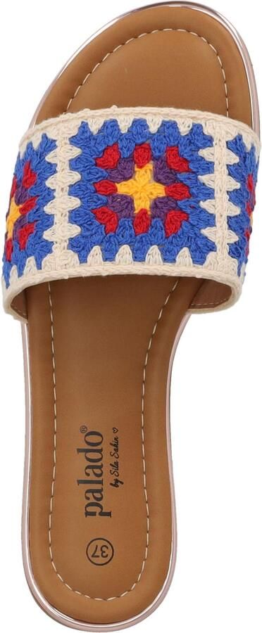 Palado by Sila Sahin Muiltjes 'Palado Xami by Sila Sahin' royal blue koningsblauw - Foto 4