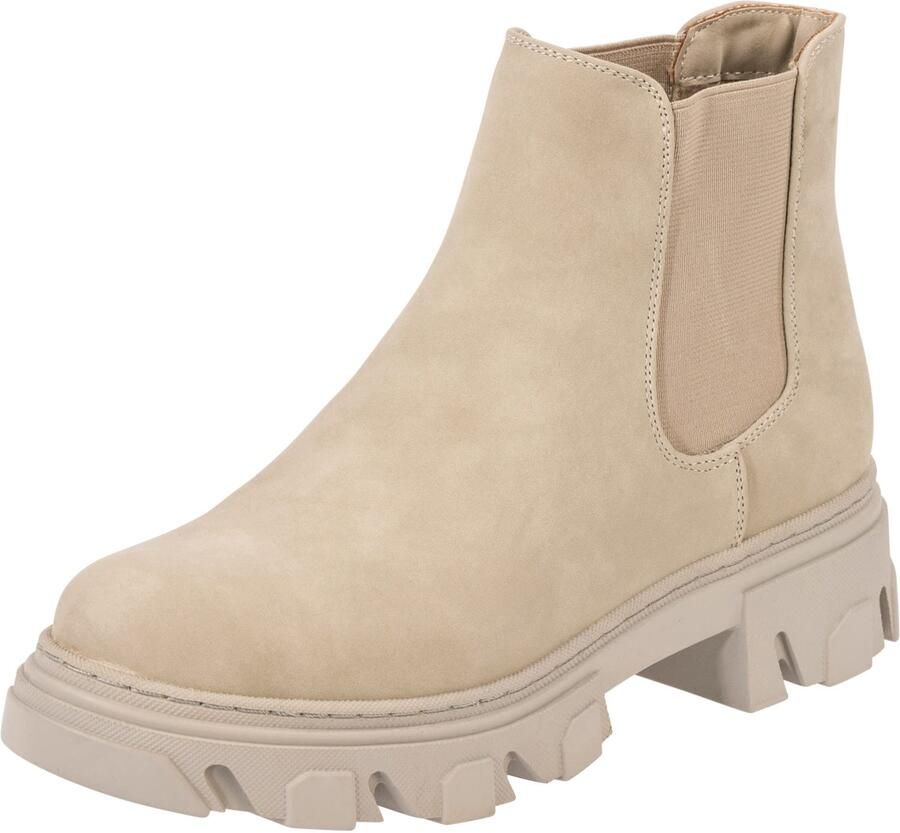 Palado Chelsea boots 'Paros' crème