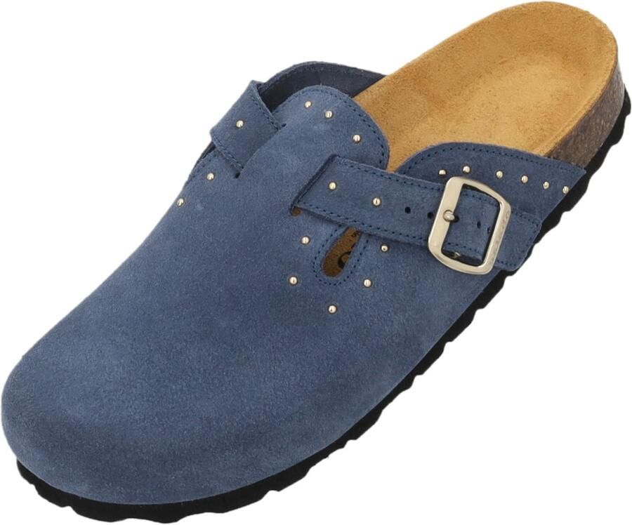 Palado Clogs 'Kiel Glint' blauw - Foto 2