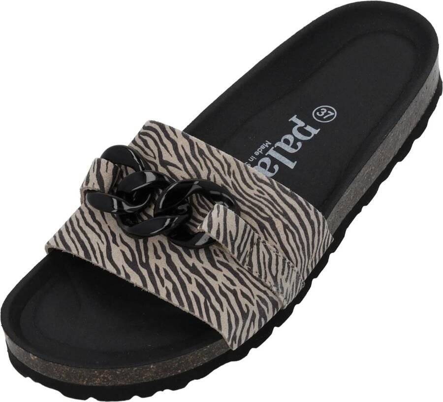 Palado Muiltjes ' Gozo Zebra' beige