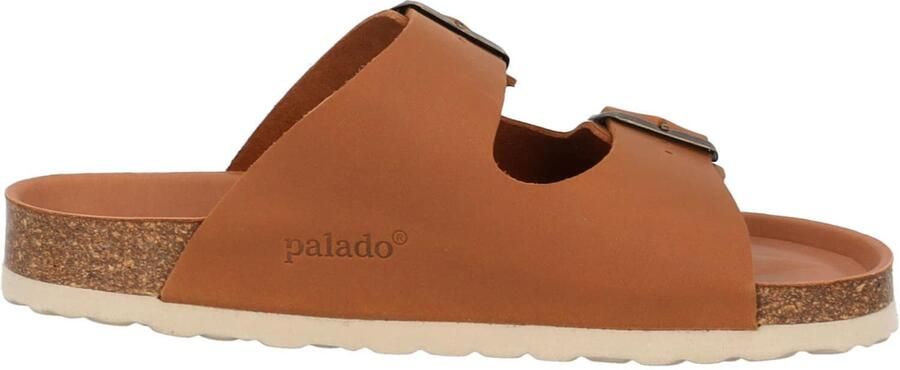 Palado Muiltjes ' Korfu Oiled Premium Leather' bruin - Foto 4