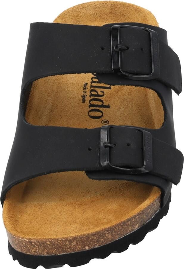 Palado Muiltjes ' Korfu Oiled Premium Leather Herren' zwart - Foto 2