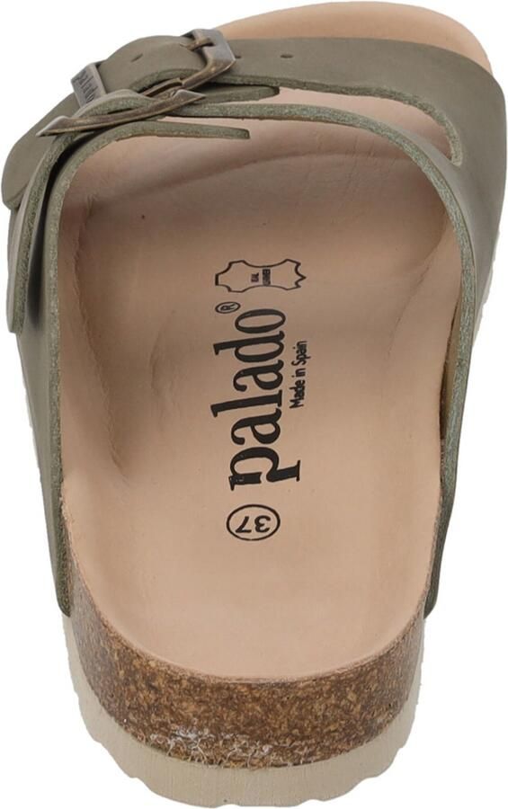 Palado Muiltjes ' Korfu Oiled Premium Leather' kaki - Foto 3