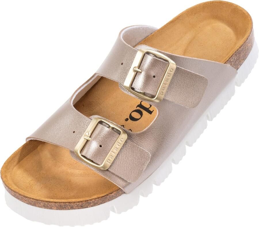 Palado Muiltjes ' Korfu PL Metallic' beige